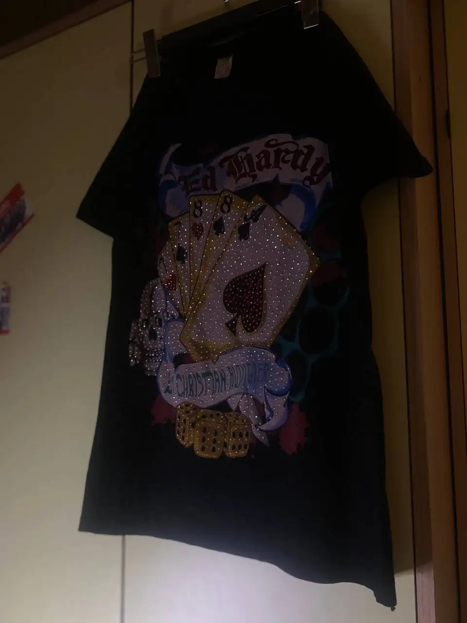 Футболка Ed Hardy размер S - Футболки (Одежда) в Астрахань