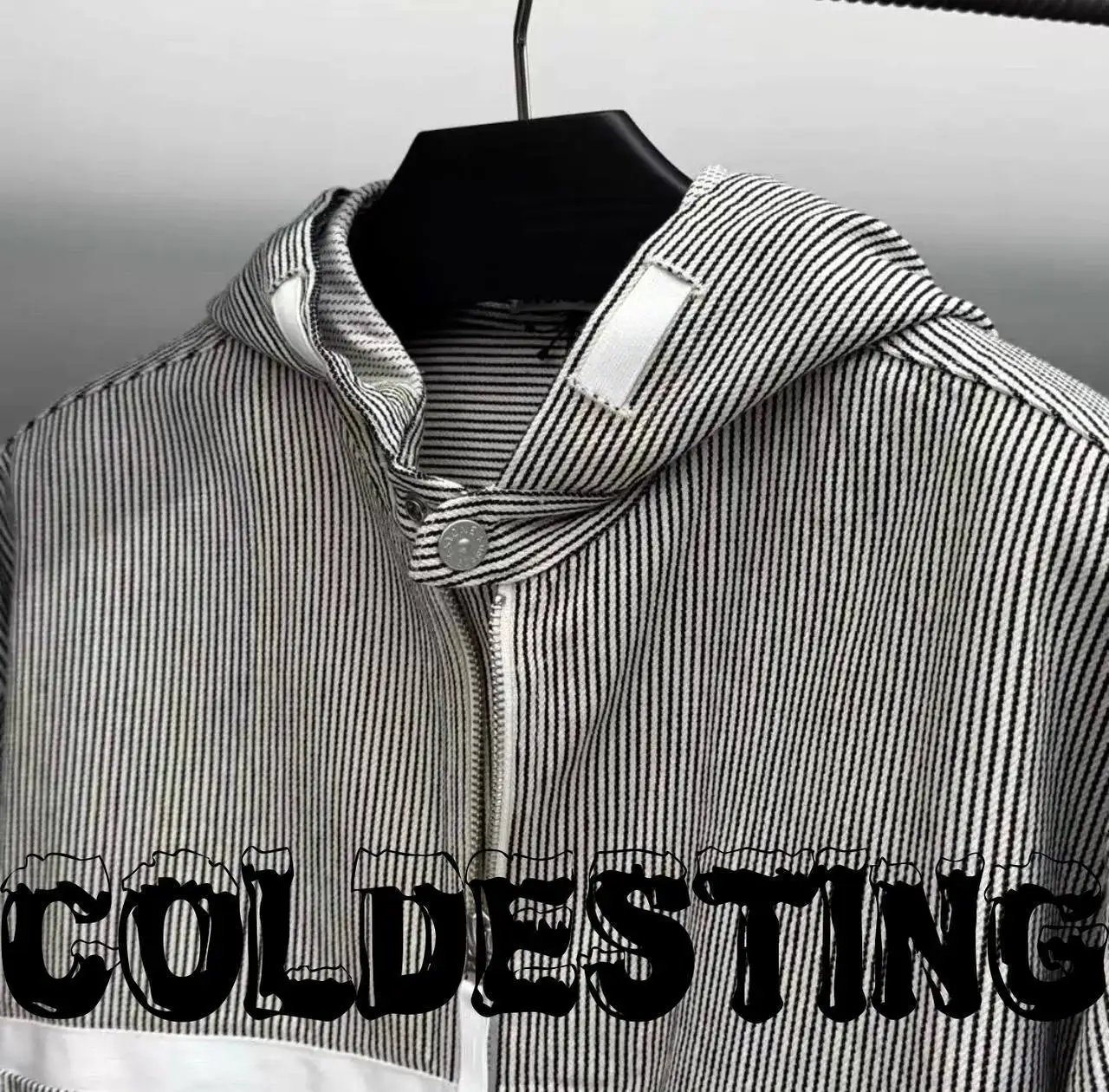 STONE ISLAND MARINA STRIPED COTTON - Куртки и пальто (Одежда) в Астрахань