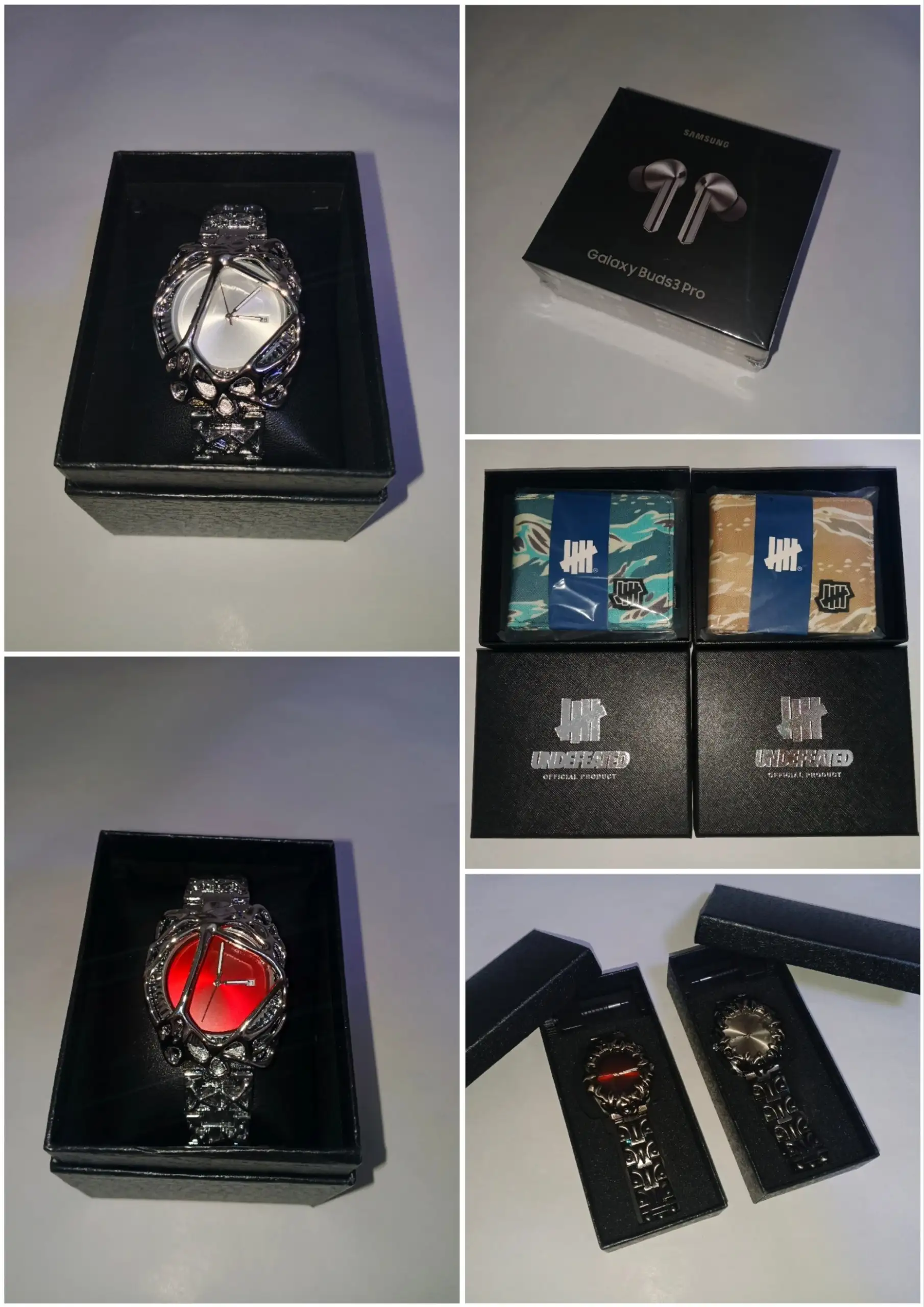 Часы Alabaster, Undefeated Wallet, Samsung Galaxy Buds3 Pro - Аксессуары (Электроника) в Астрахань