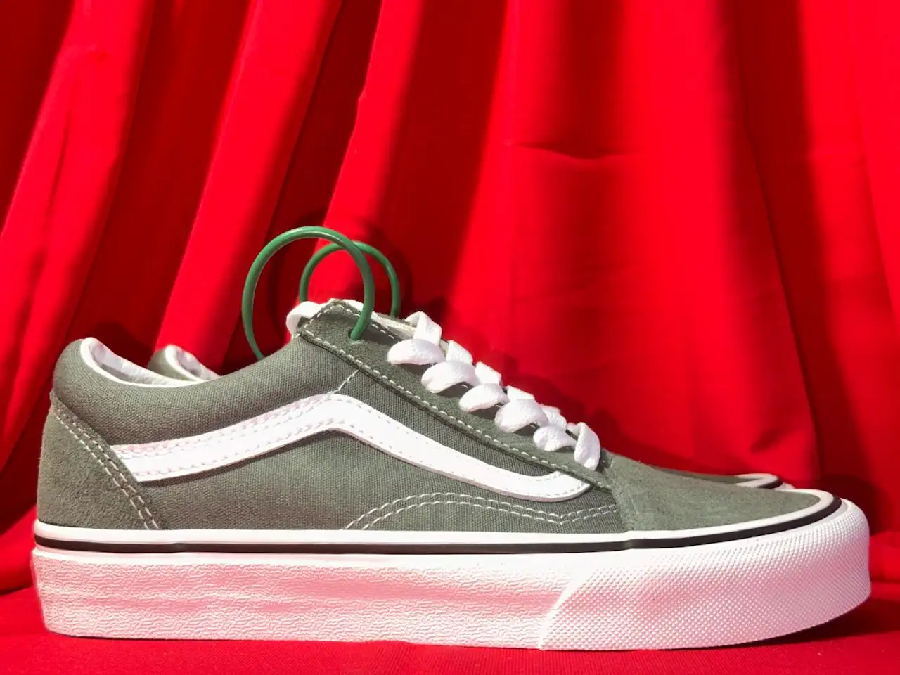 Кеды Vans Old Skool Color Theory Duck Green - Обувь (Одежда) в Астрахань