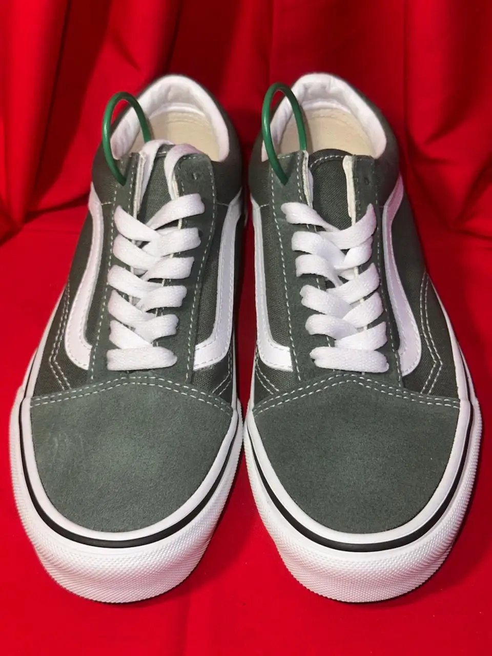 Кеды Vans Old Skool Color Theory Duck Green - Обувь (Одежда) в Астрахань