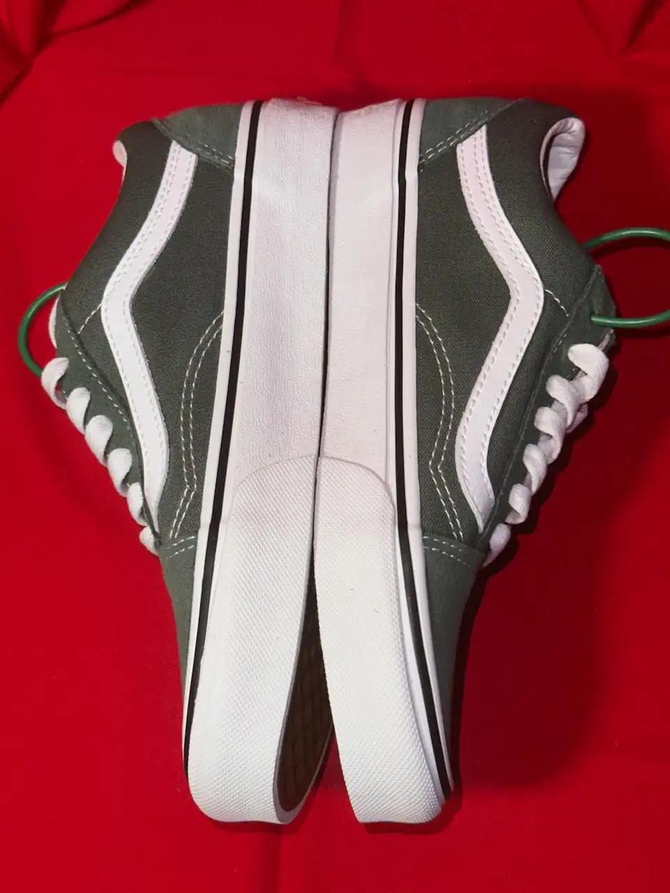Кеды Vans Old Skool Color Theory Duck Green - Обувь (Одежда) в Астрахань