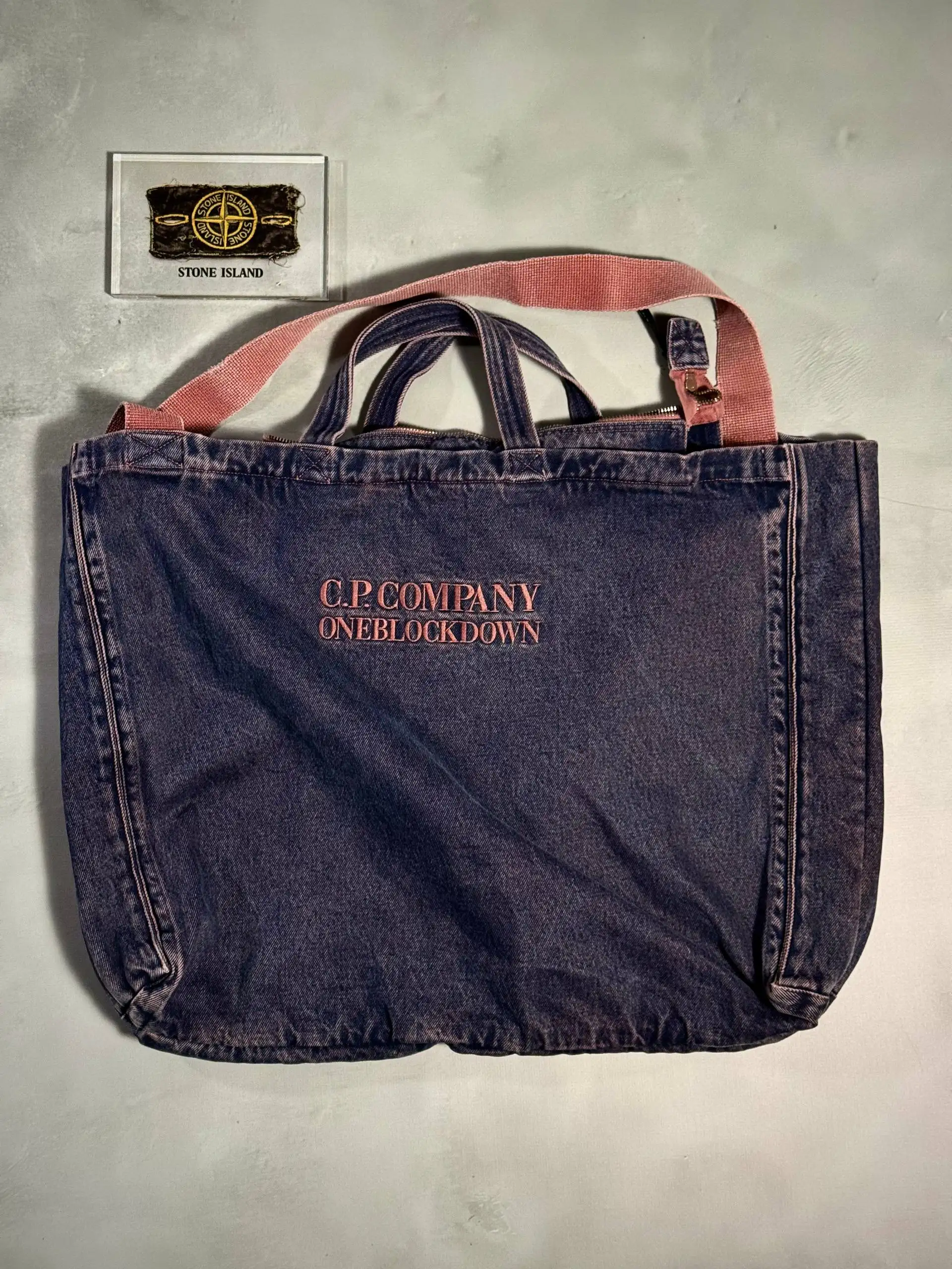 C.P. Company x OneBlockDown Denim Totes Bag - Сумки (Одежда) в Астрахань