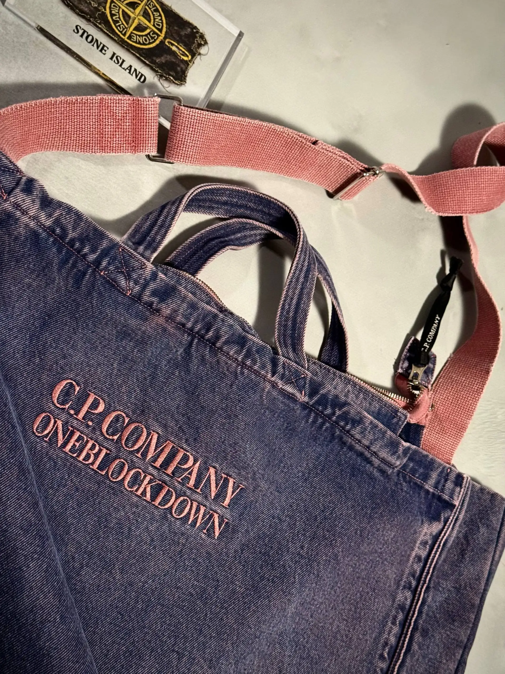 C.P. Company x OneBlockDown Denim Totes Bag - Сумки (Одежда) в Астрахань