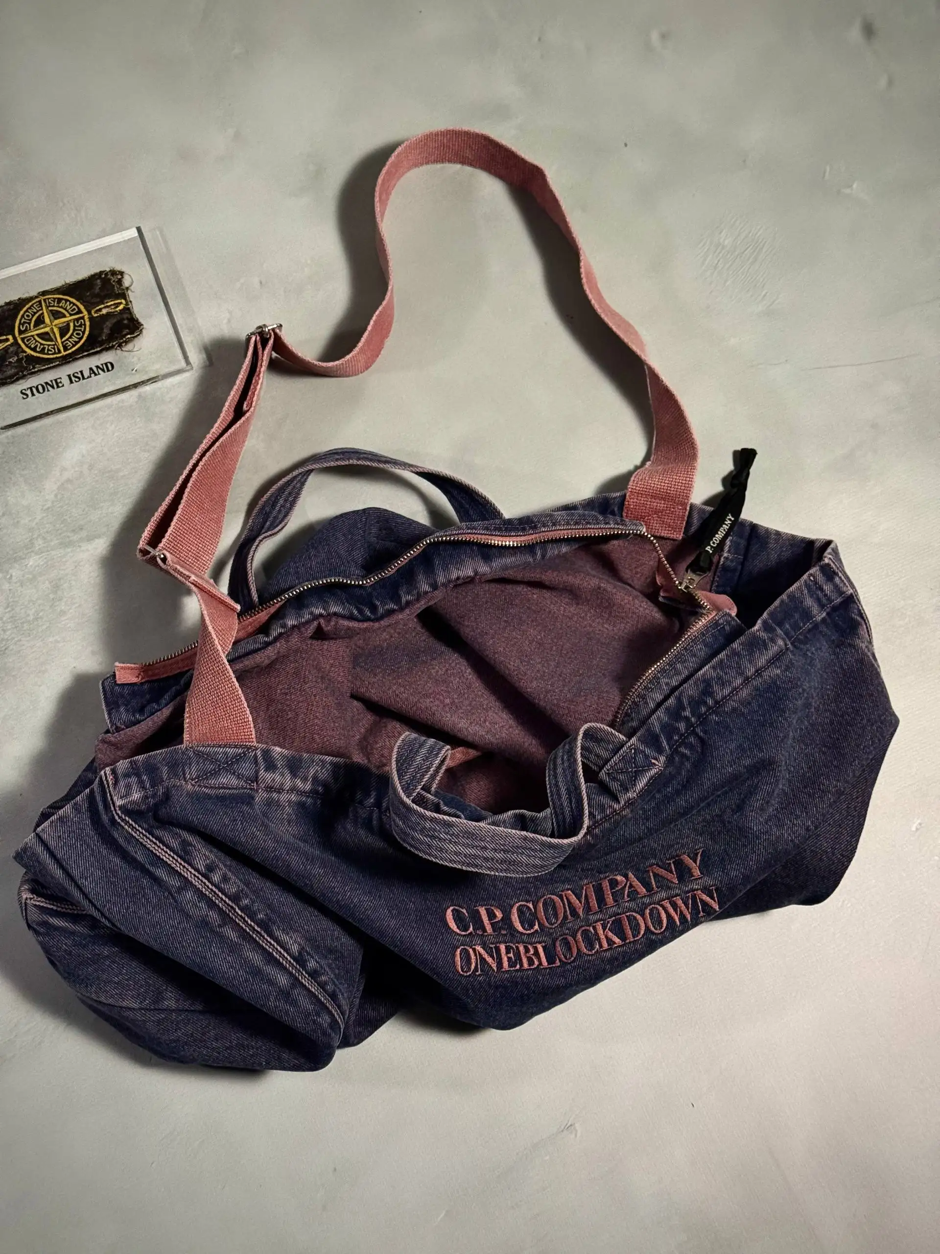 C.P. Company x OneBlockDown Denim Totes Bag - Сумки (Одежда) в Астрахань