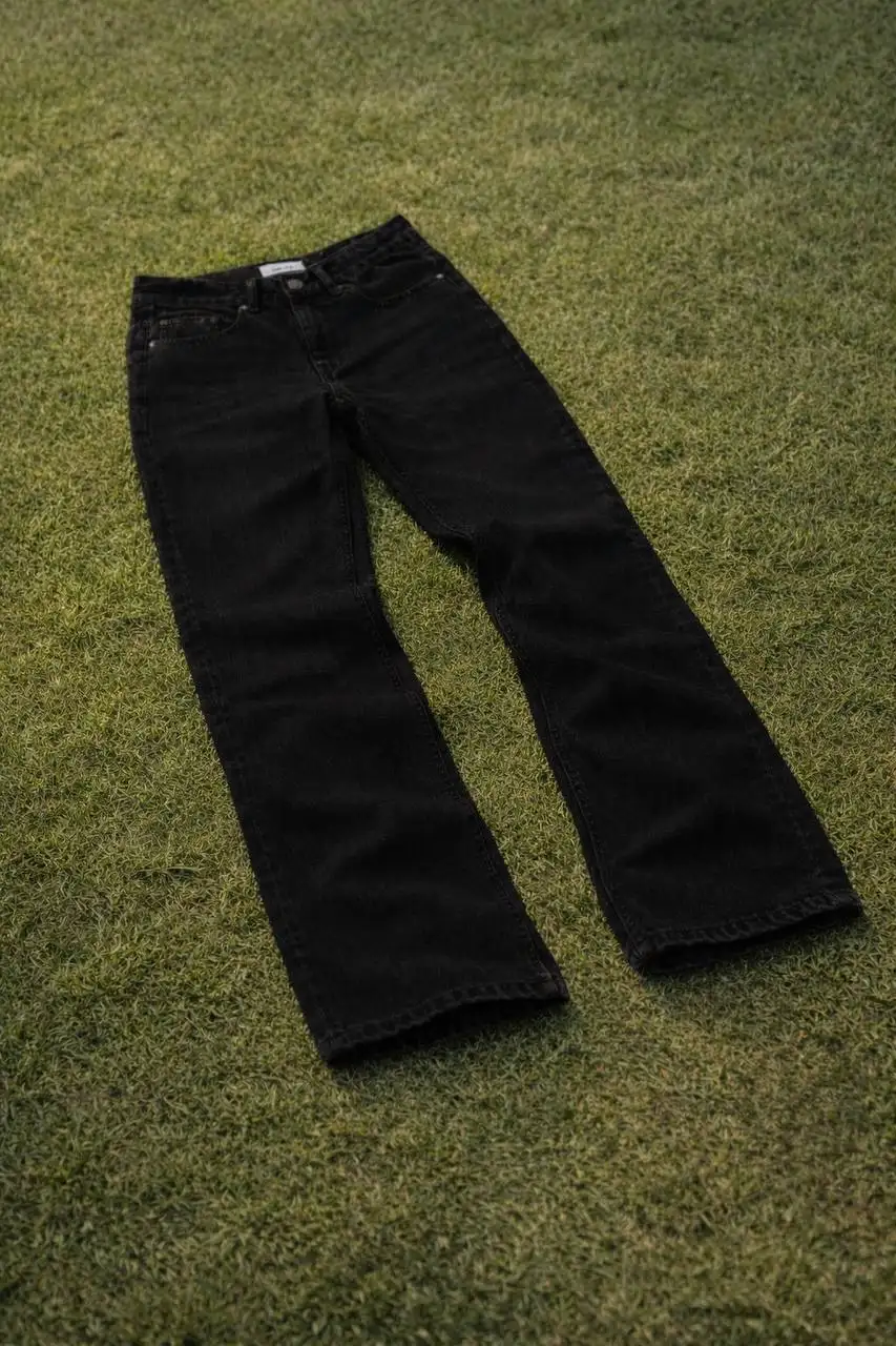 Джинсы bootcut клеш zara type black - Джинсы (Одежда) в Астрахань