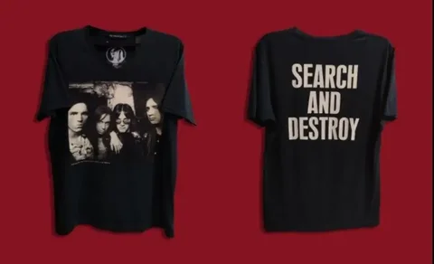 Hysteric Glamour The Stooges Search And Destroy T-shirt L - Сумки в Астрахань