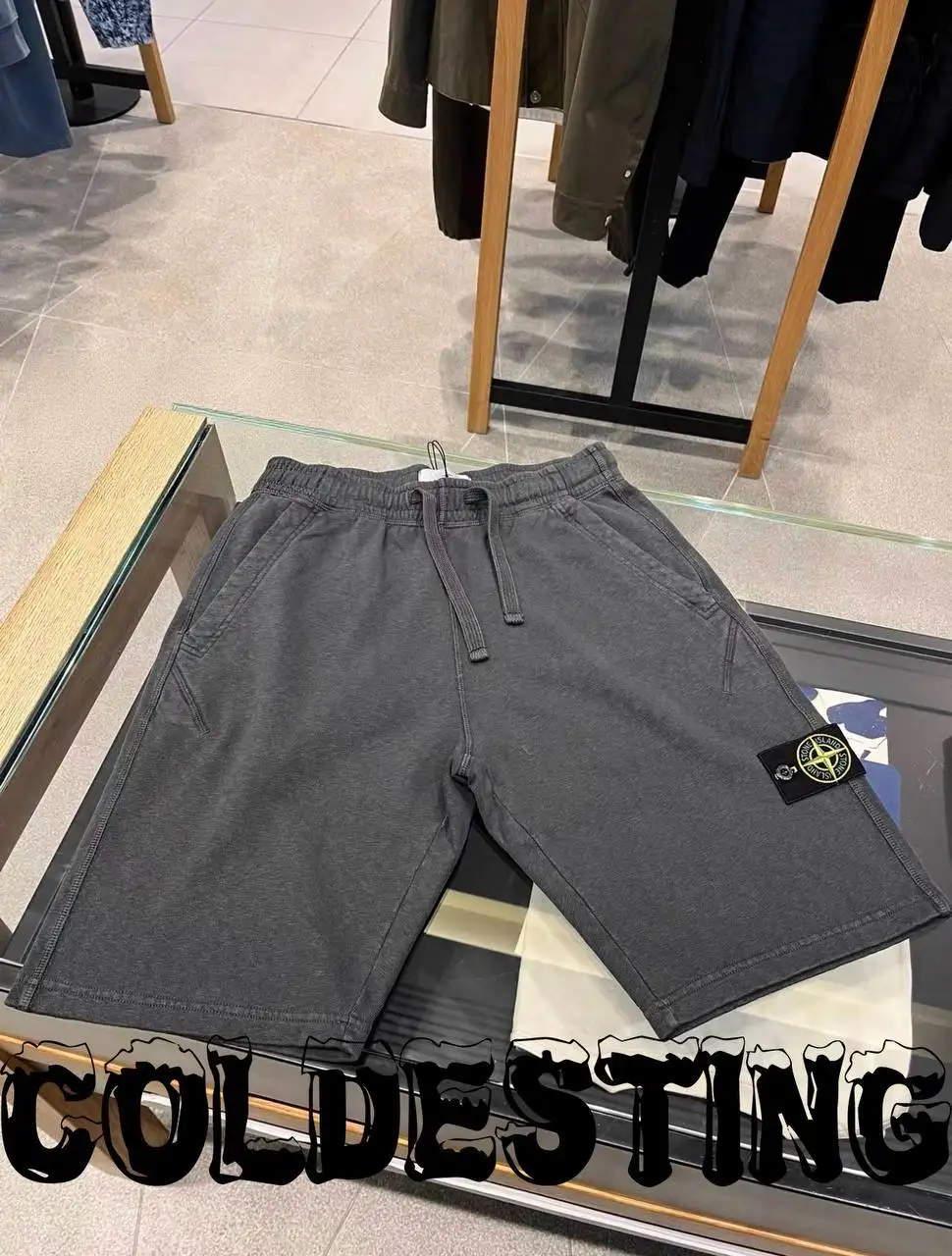 Stone Island Fleece Bermuda Shorts - Шорты (Одежда) в Астрахань