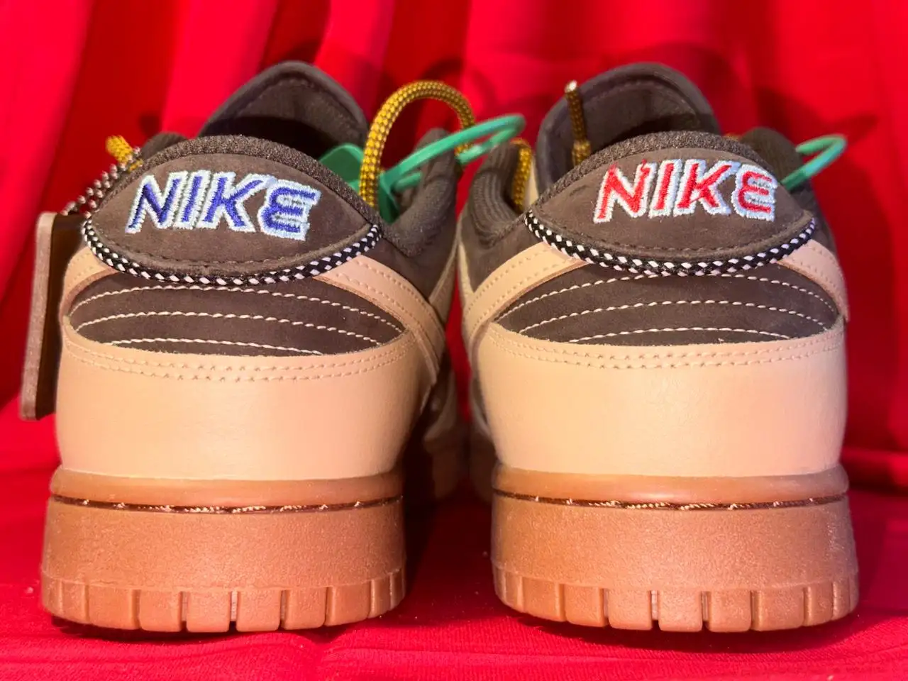 Nike Dunk Low Lx Multi Color Hemp Gum - Обувь (Одежда) в Астрахань