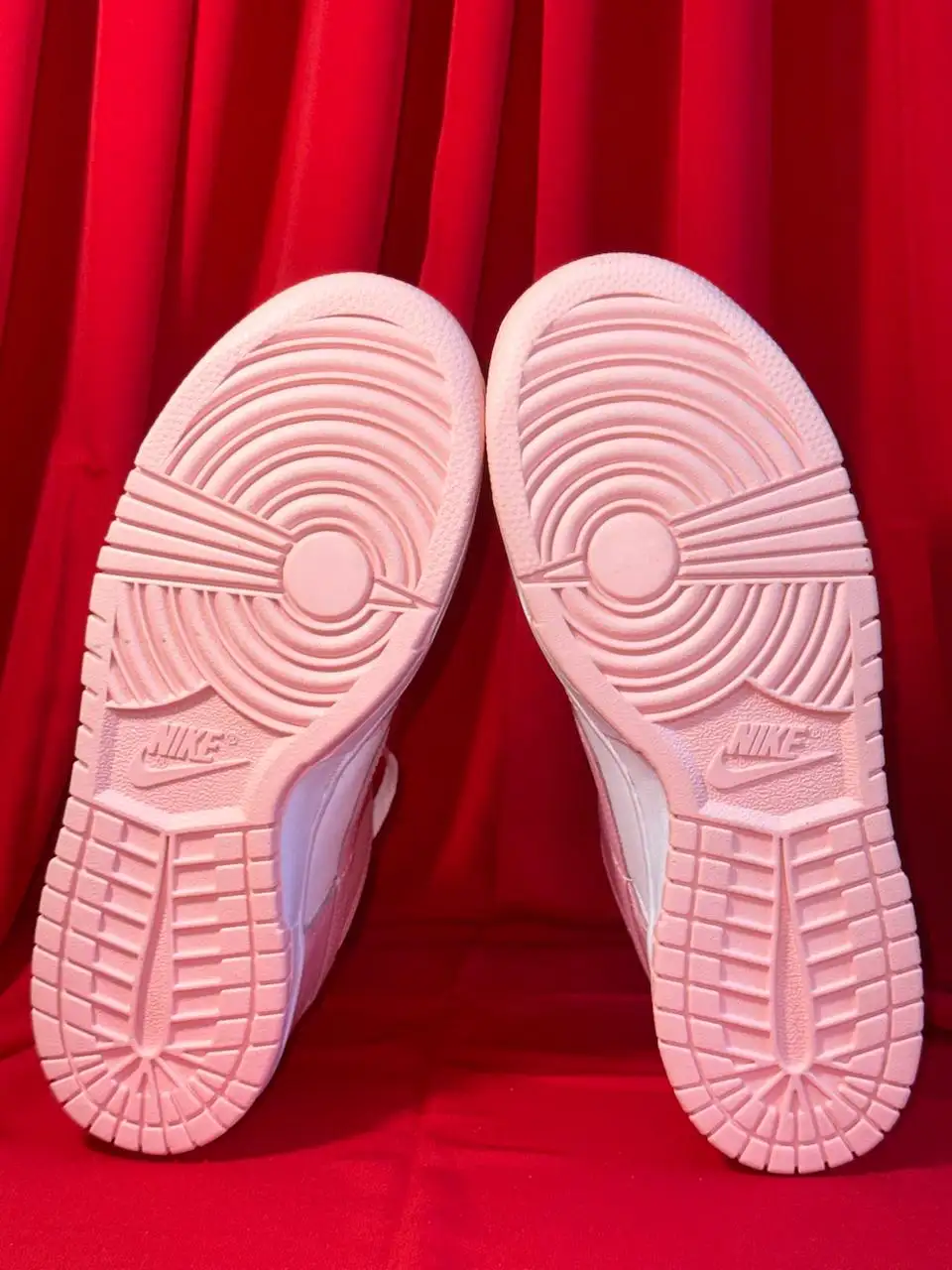 Кроссовки Nike Dunk Low White Med Soft Pink - Обувь (Одежда) в Астрахань
