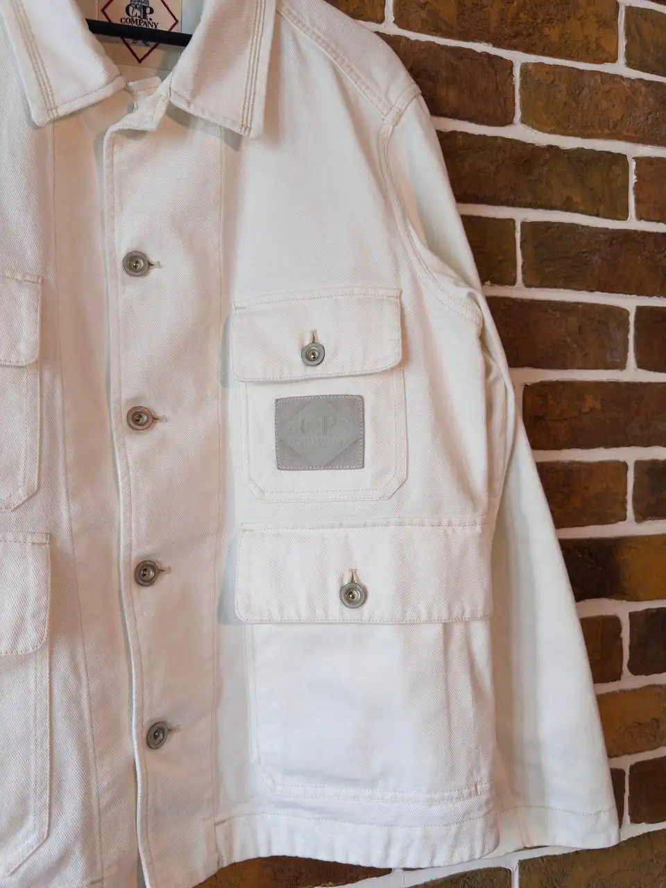 Джинсовая куртка C.P. Company Bull Denim Field Jacket - Куртки (Одежда) в Астрахань