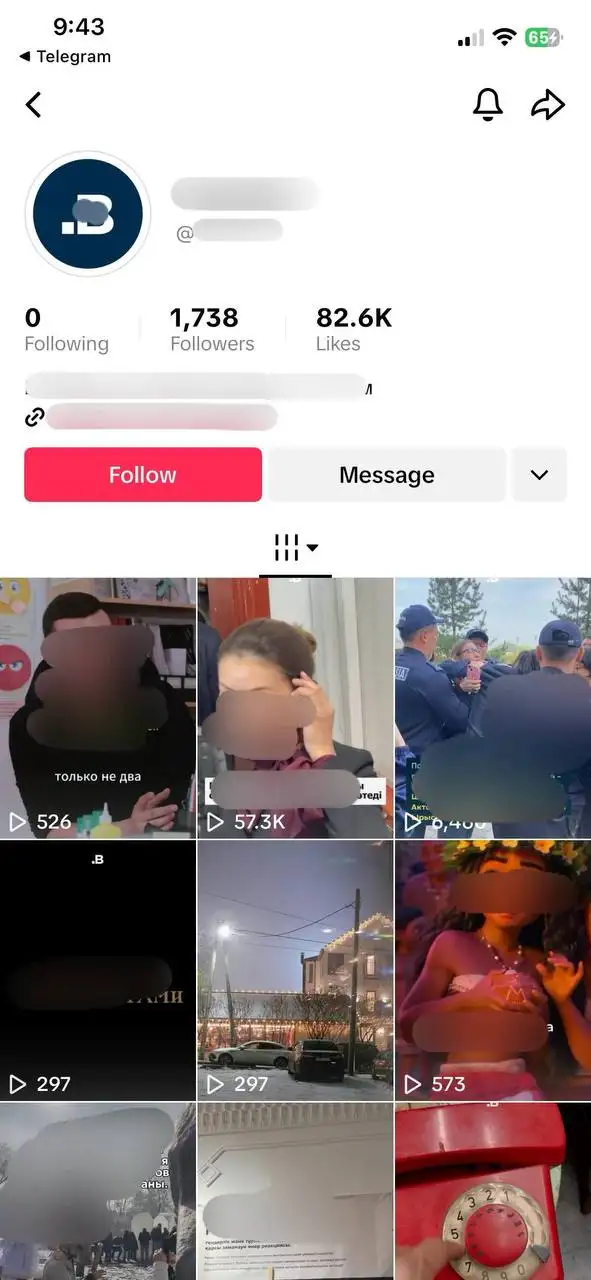 Чехлы для iPhone/Xiaomi с логотипом TikTok из войлока/кожи - Чехлы для телефонов (Электроника) в Астрахань