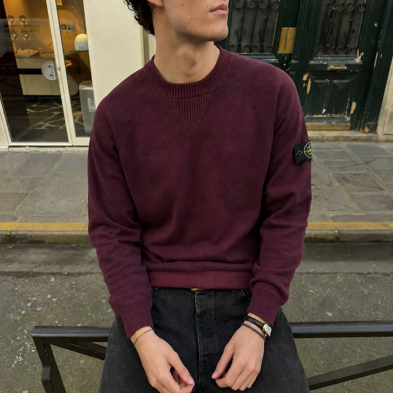 Свитер Stone Island оригинал S-M - Верхняя одежда (Одежда) в Астрахань