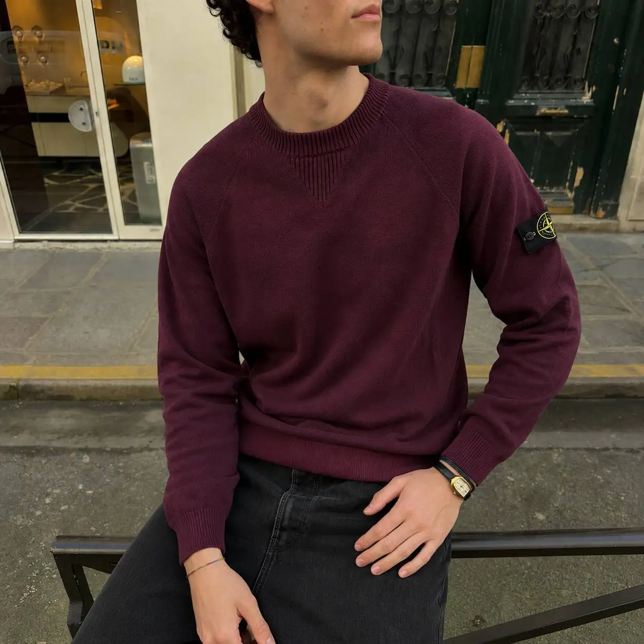Свитер Stone Island оригинал S-M - Верхняя одежда (Одежда) в Астрахань