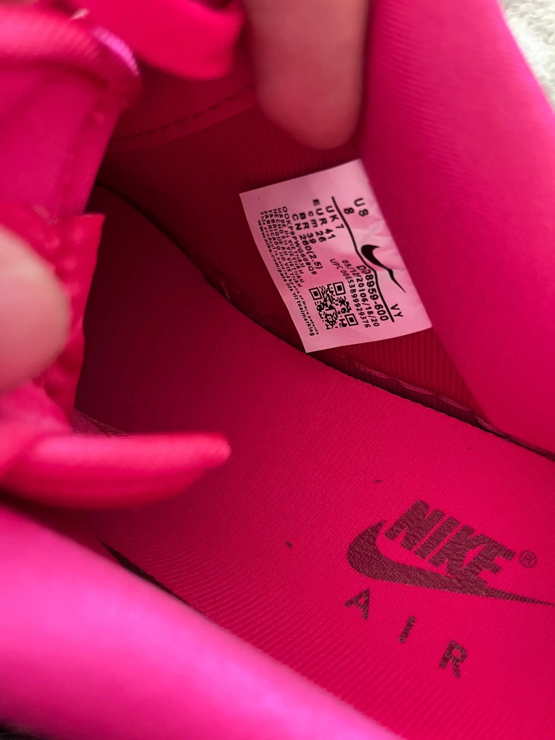 Кроссовки Nike Air Force 1 Low Pink 1:1 - Обувь (Одежда) в Астрахань