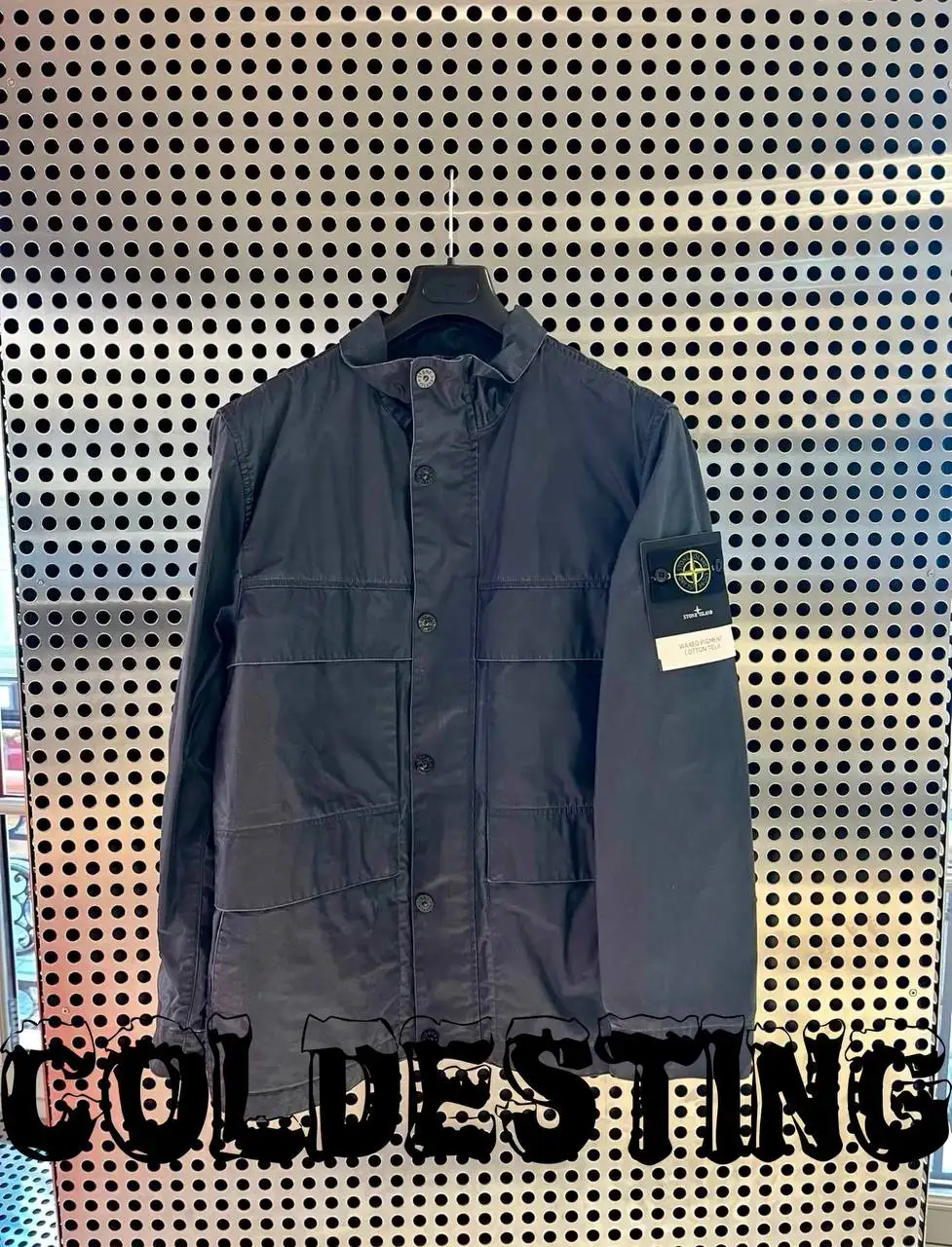 STONE ISLAND WAXED PIGMENT COTTON TELA - Верхняя одежда (Одежда) в Астрахань