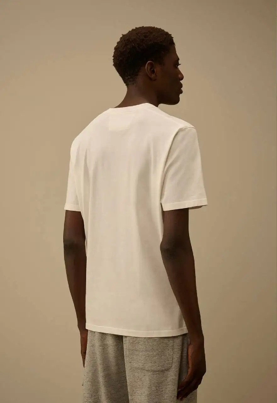 C.P.COMPANY JERSEY SHORT SLEEVE FADED T-SHIRT - Футболки (Одежда) в Астрахань
