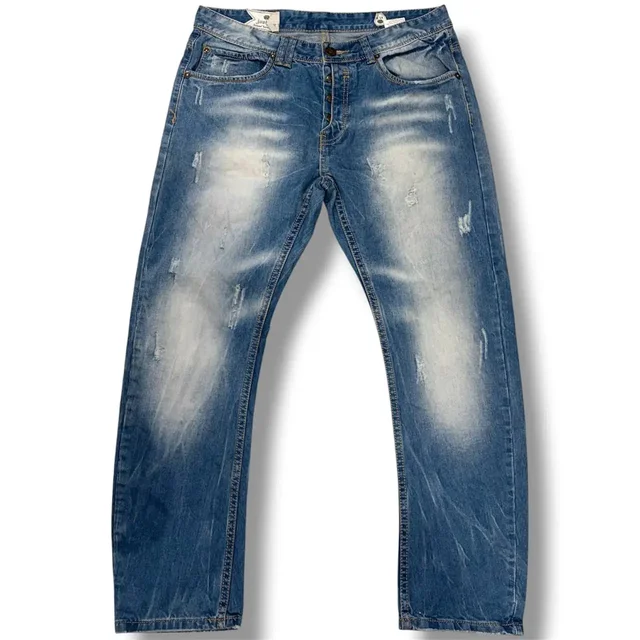 Джинсы Justing Jeans Og оригинал, размер W34, состояние 9/10 - Одежда в Астрахань