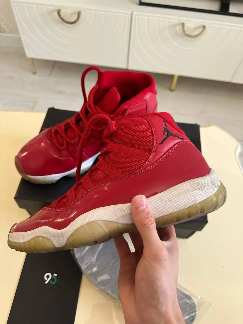 Кроссовки Nike Air Jordan 11 retro win like 96 OG - Обувь (Одежда) в Астрахань