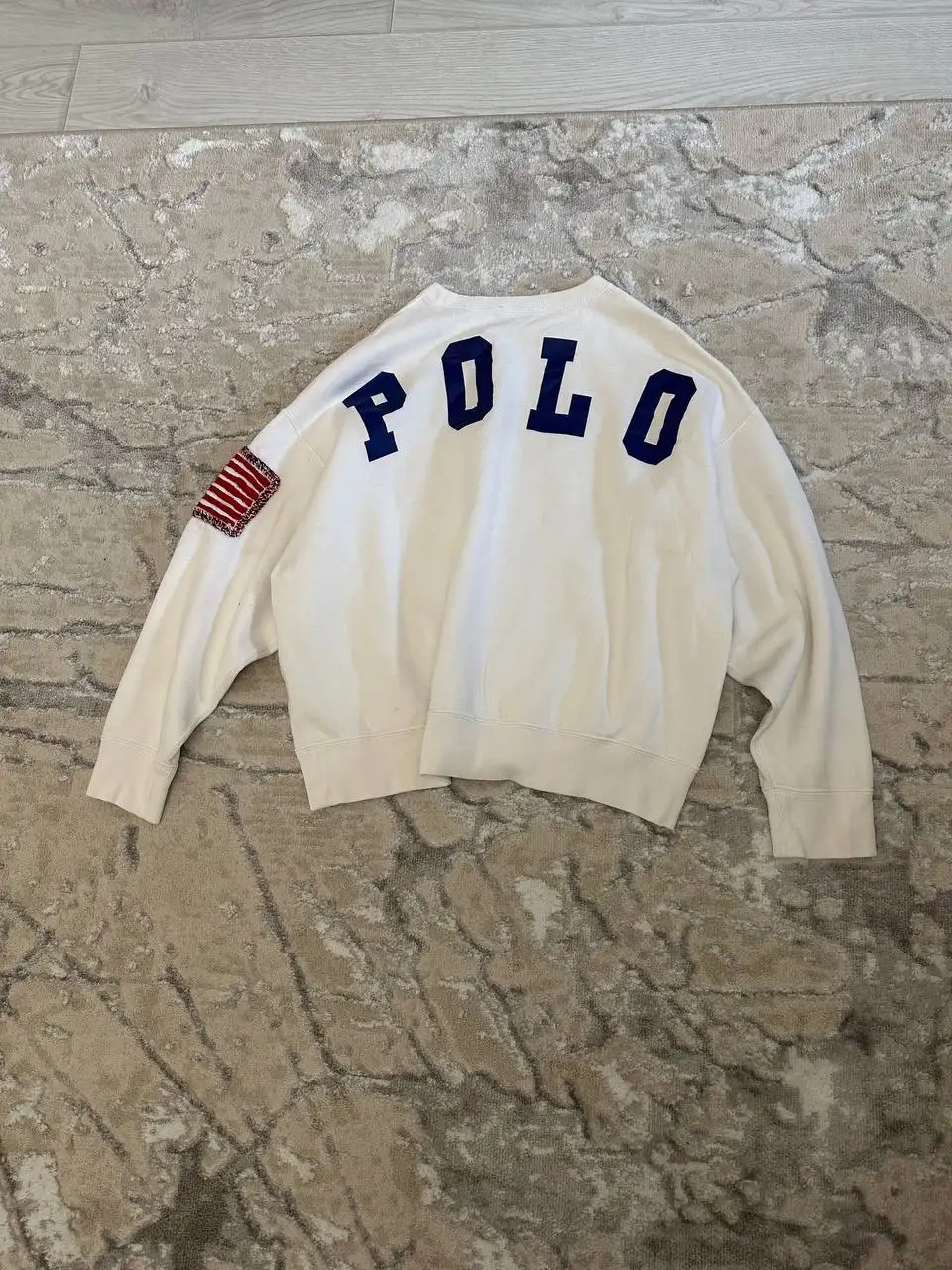 Редкий свитшот Polo Ralph Lauren с флагом USA - Свитшоты (Одежда) в Астрахань