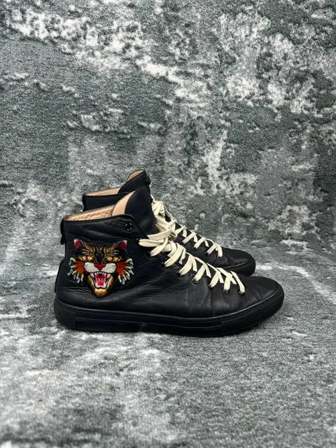 Кеды Gucci Angry Cat - Одежда в Астрахань