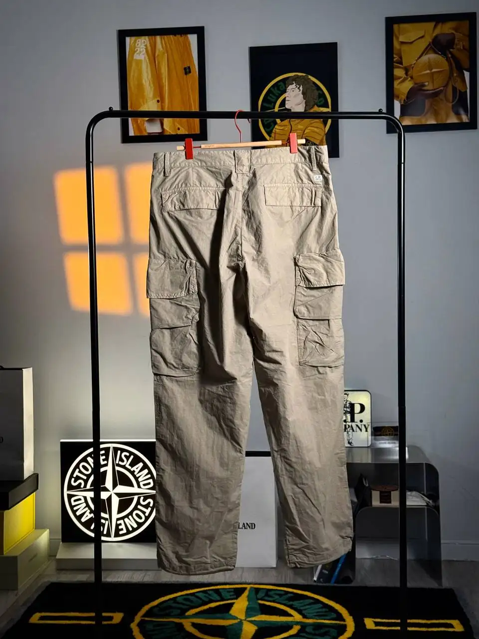 C.P. Company Flatt Nylon Cargo Pants - Брюки (Одежда) в Санкт-Петербург