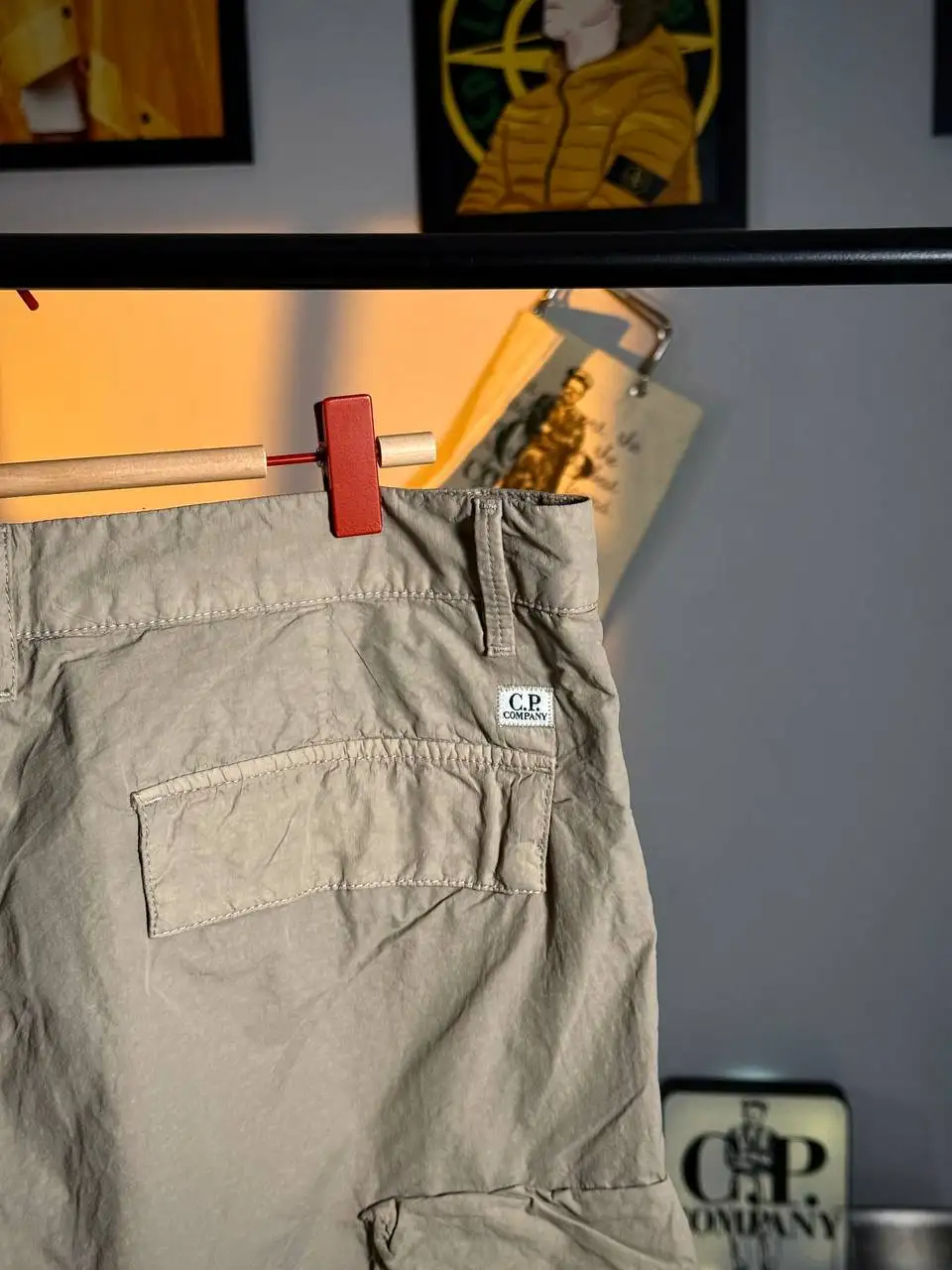 C.P. Company Flatt Nylon Cargo Pants - Брюки (Одежда) в Санкт-Петербург