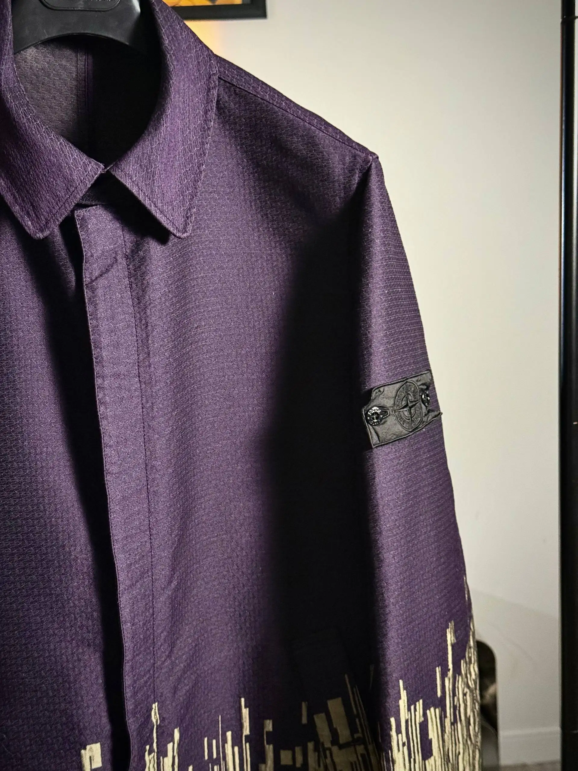Stone Island Big Loom Jacquard Shadow Project Trench Jacket - Верхняя одежда (Одежда) в Санкт-Петербург
