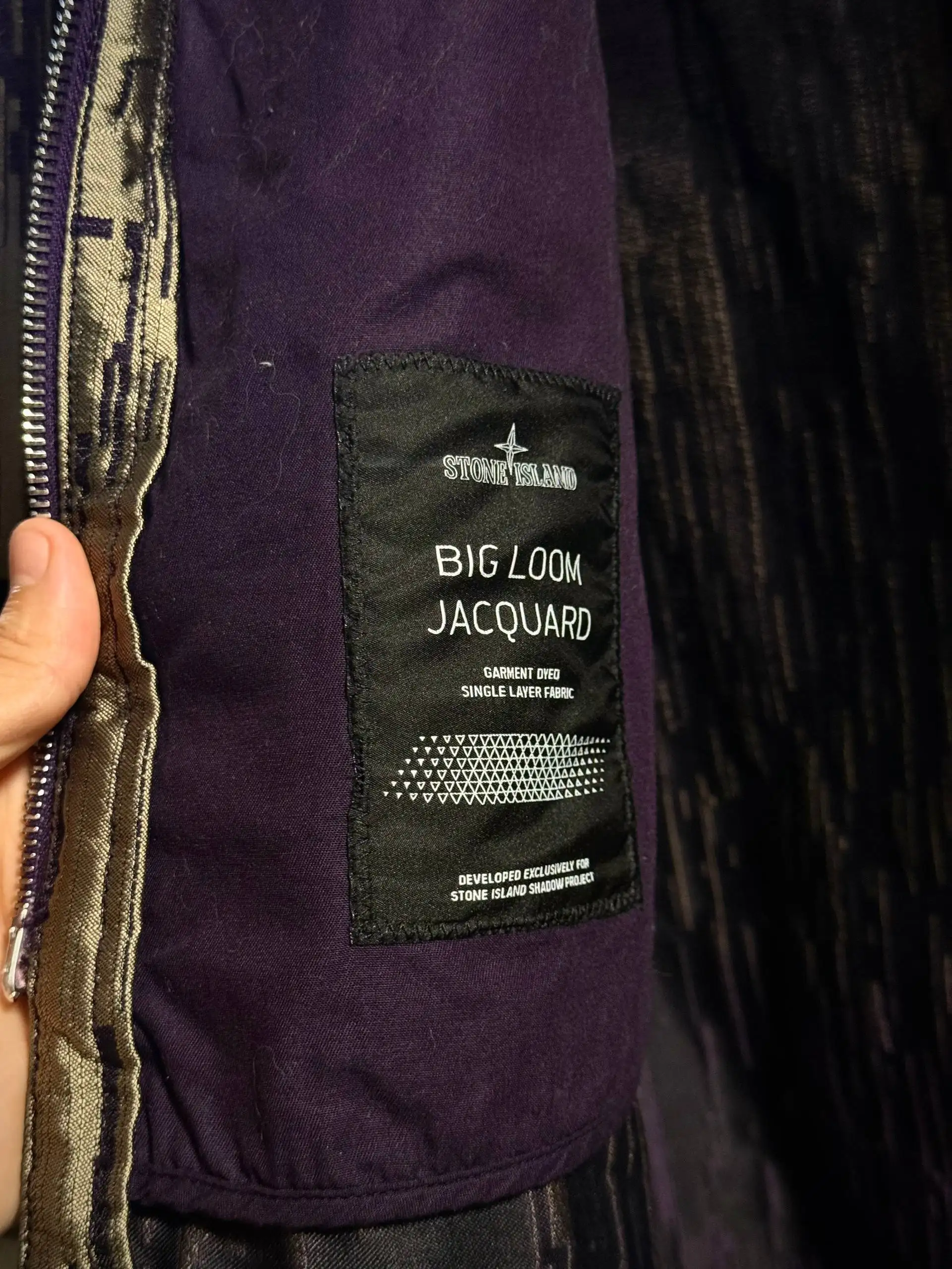 Stone Island Big Loom Jacquard Shadow Project Trench Jacket - Верхняя одежда (Одежда) в Санкт-Петербург
