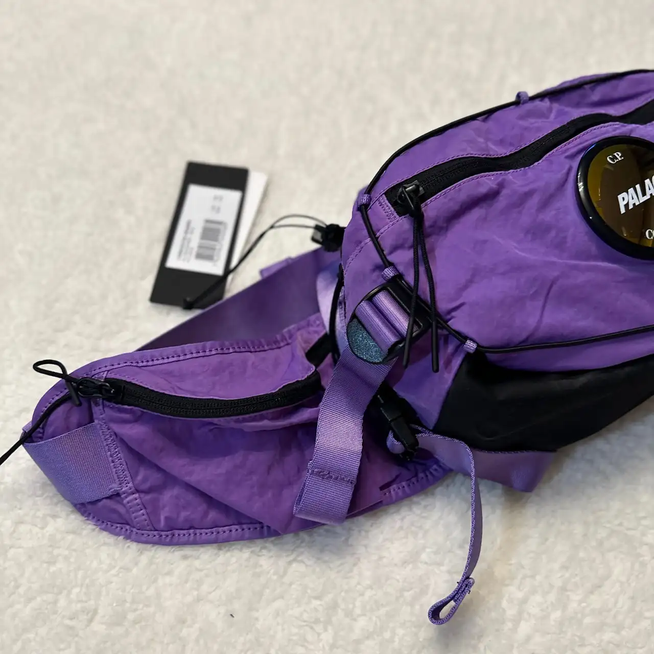 CP Company x Palace Garment Dyed Nylon B Lens Crossbody Bag 'Purple' - Аксессуары (Одежда) в Астрахань