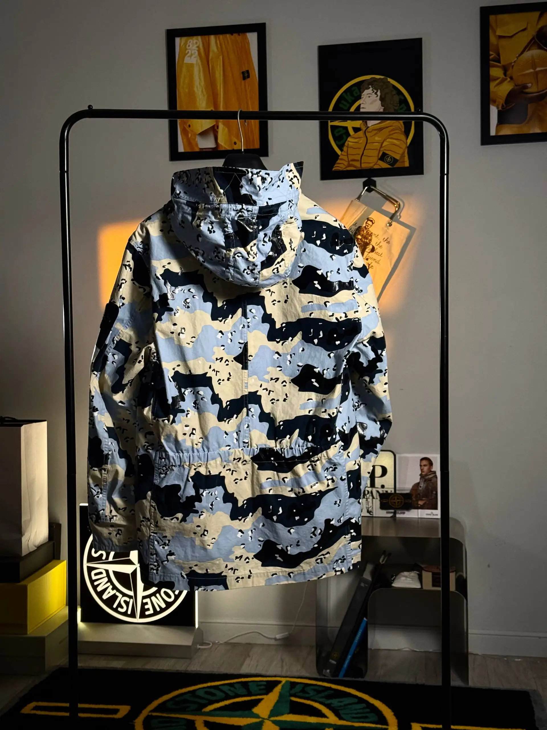 Stone Island 3C+PU Desert Camo Cordura X Browns exclusive Jacket, XL - Одежда в Санкт-Петербург