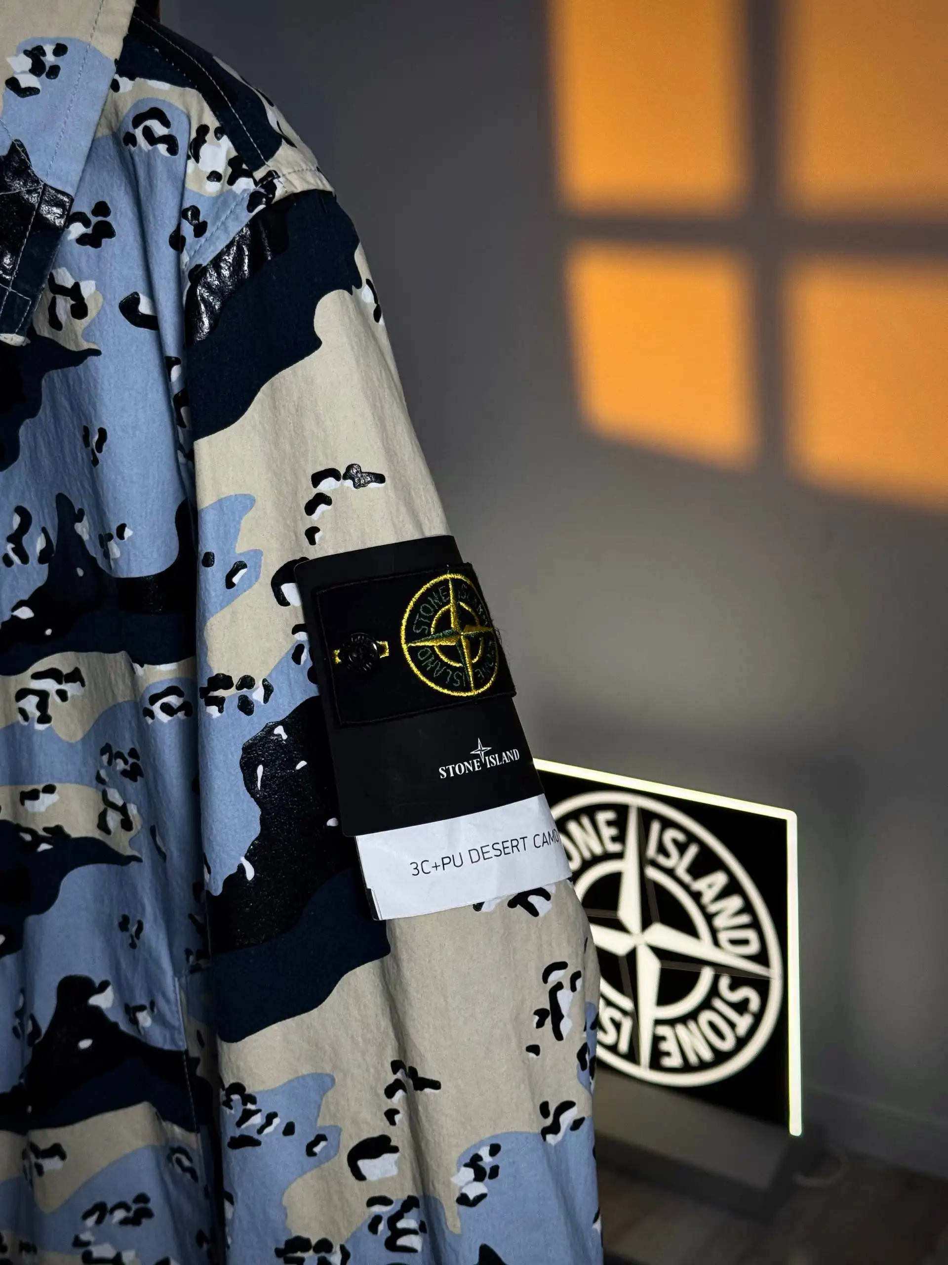 Stone Island 3C+PU Desert Camo Cordura X Browns exclusive Jacket, XL - Одежда в Санкт-Петербург