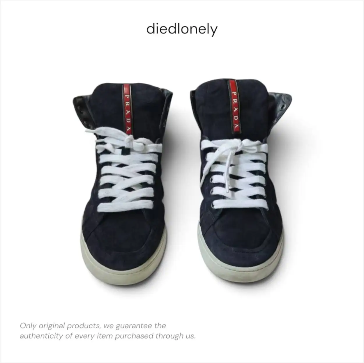 Prada Linea Rossa High-Top кроссовки, размер 41, под заказ - Кроссовки (Одежда) в Астрахань