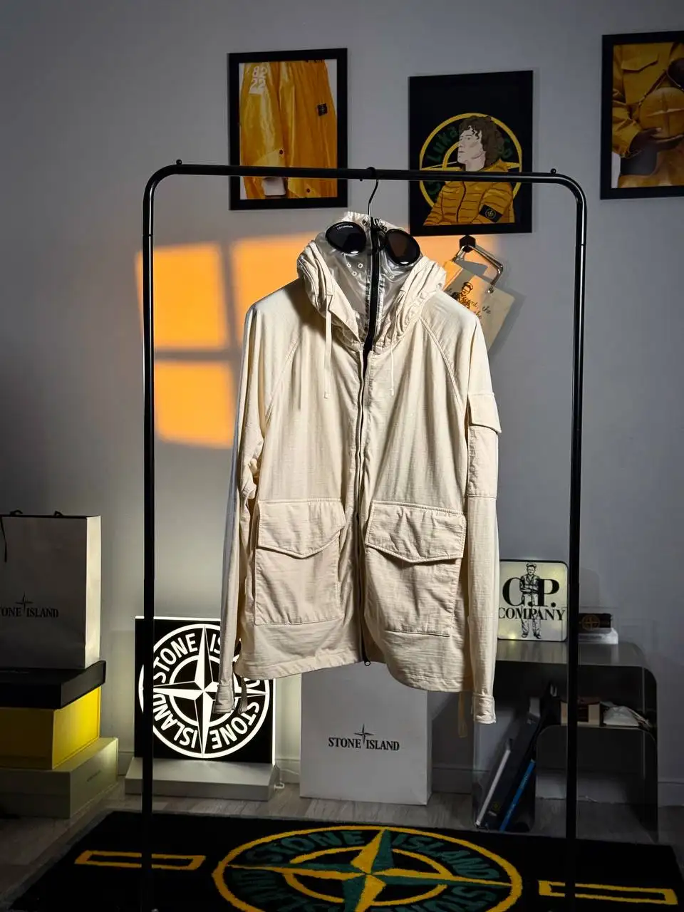 Новая куртка C.P. Company KNJ Explorer Google Jacket, размер L - Куртки (Одежда) в Питер