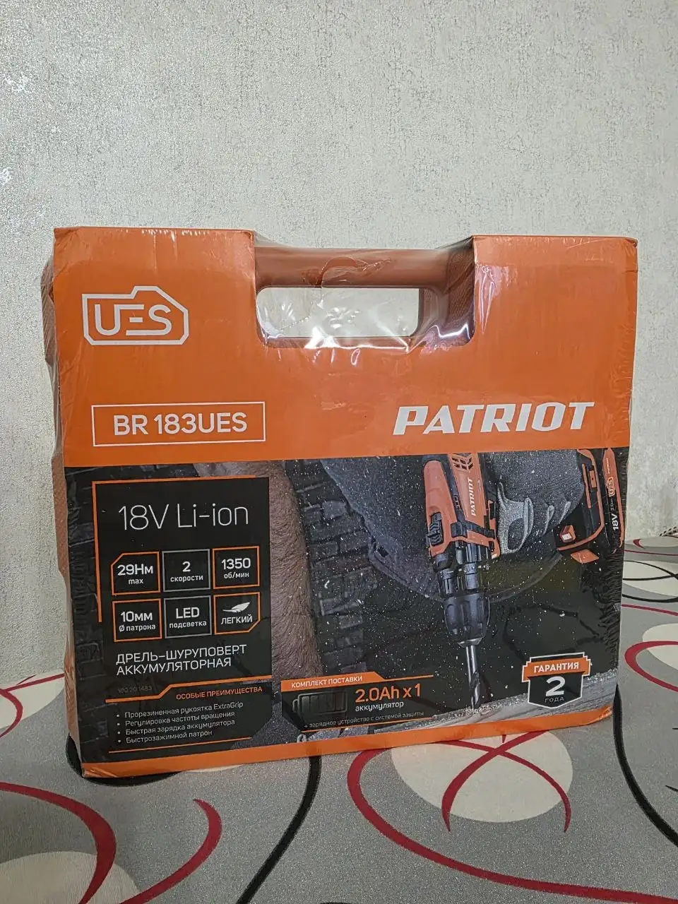 Дрель-шуруповерт Patriot BR 183 UES - Барахолка в Самара