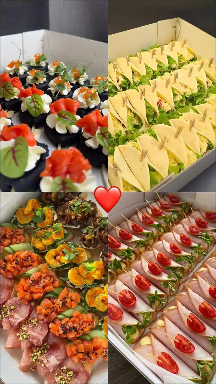 Гастробоксы кейтеринг фуршет