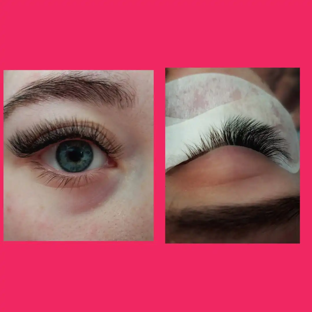 Наращивание ресниц к Новому году