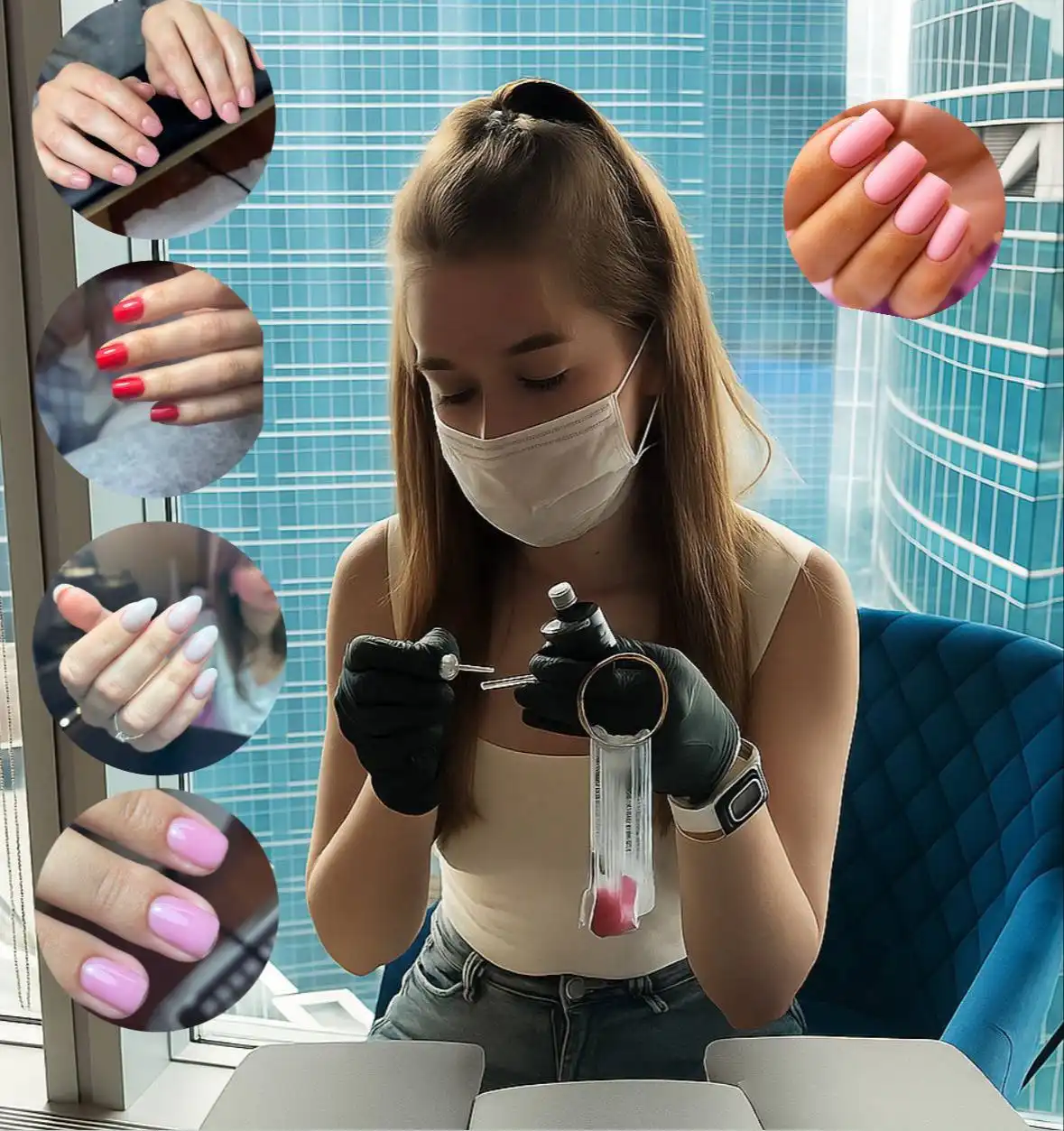 Запись на маникюр и педикюр на декабрь и январь