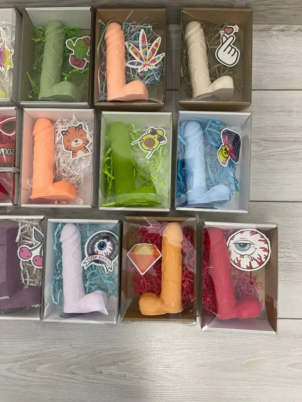 Мыло ручной работы с присоской