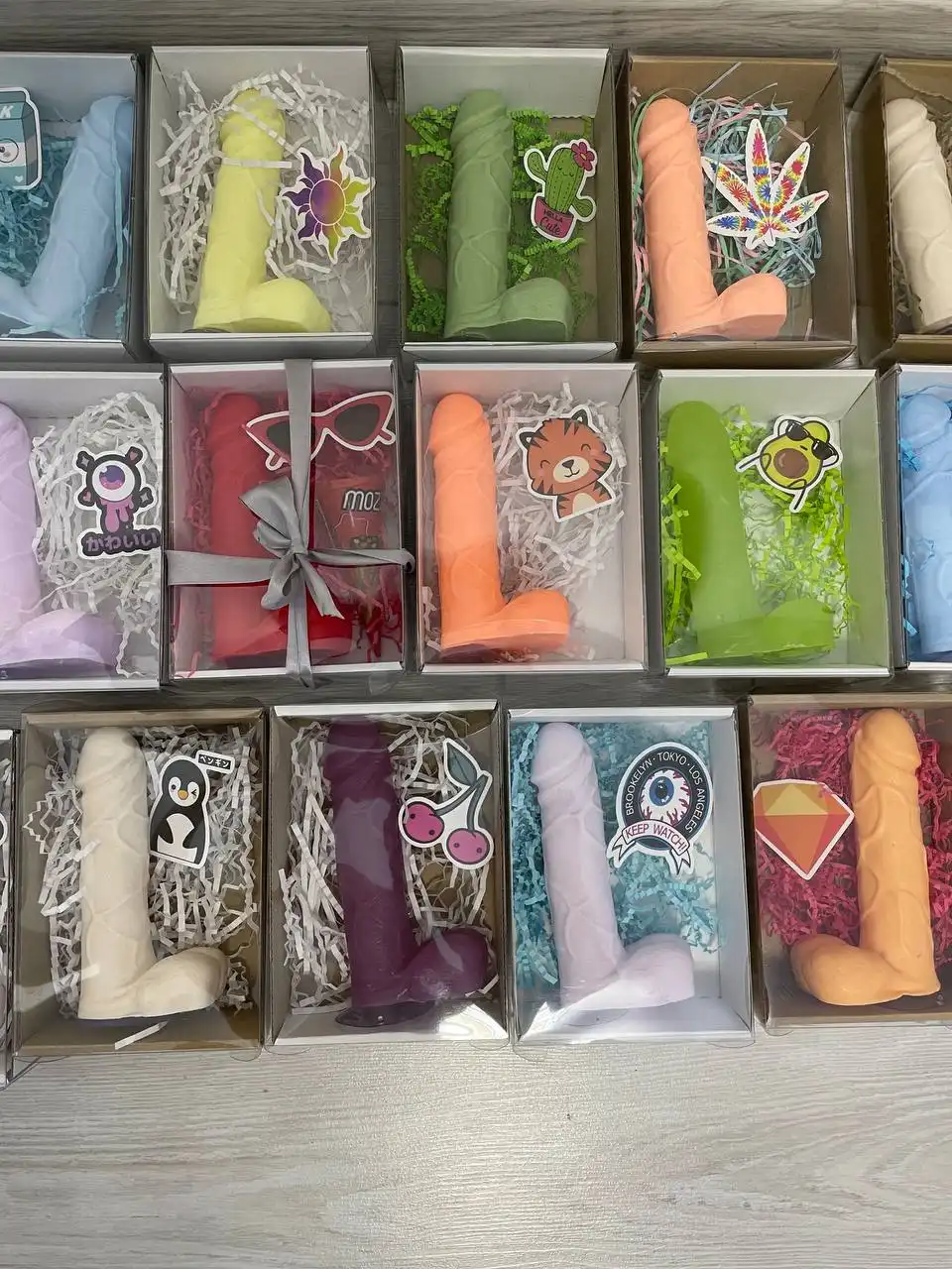 Мыло ручной работы с присоской