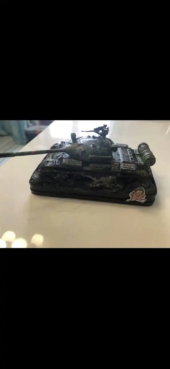 Фигурка WoT ручная работа с поворачивающейся башней