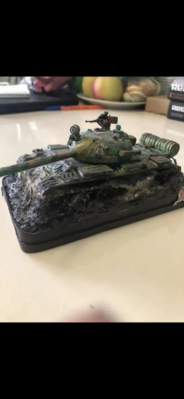 Фигурка WoT ручная работа с поворачивающейся башней