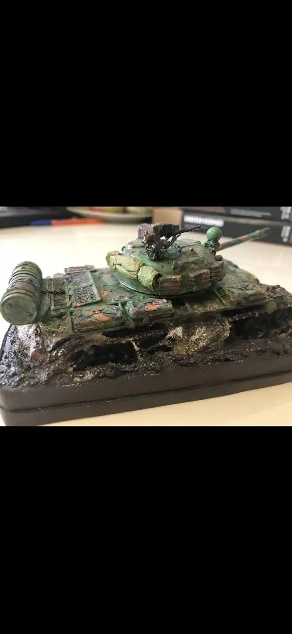 Фигурка WoT ручная работа с поворачивающейся башней