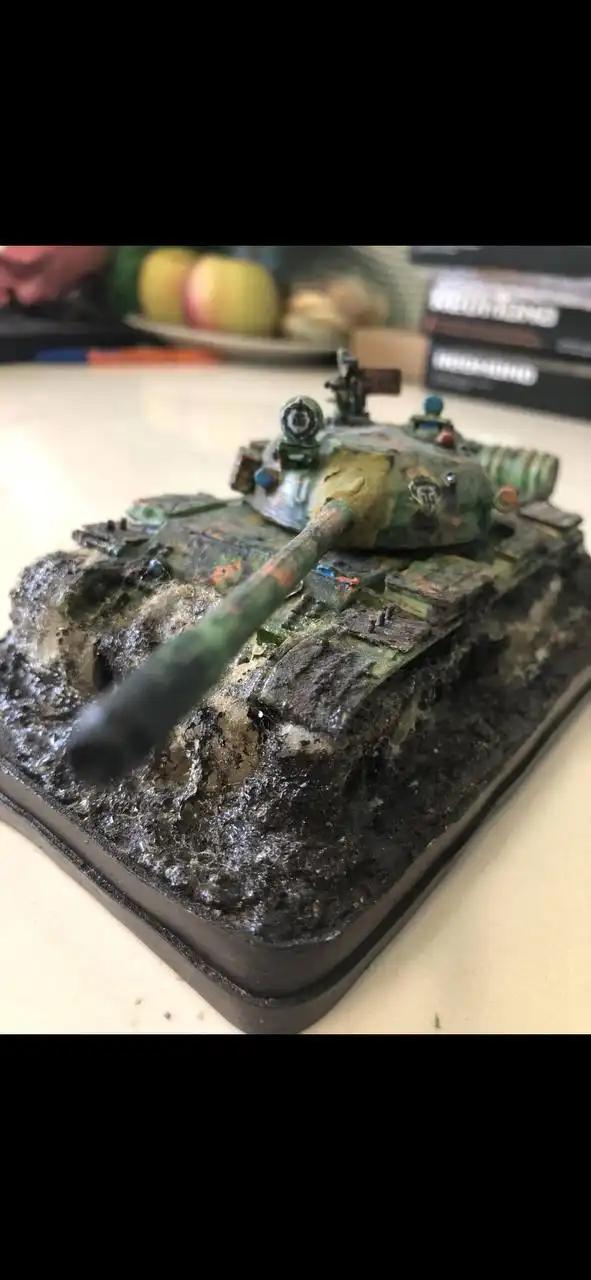 Фигурка WoT ручная работа с поворачивающейся башней