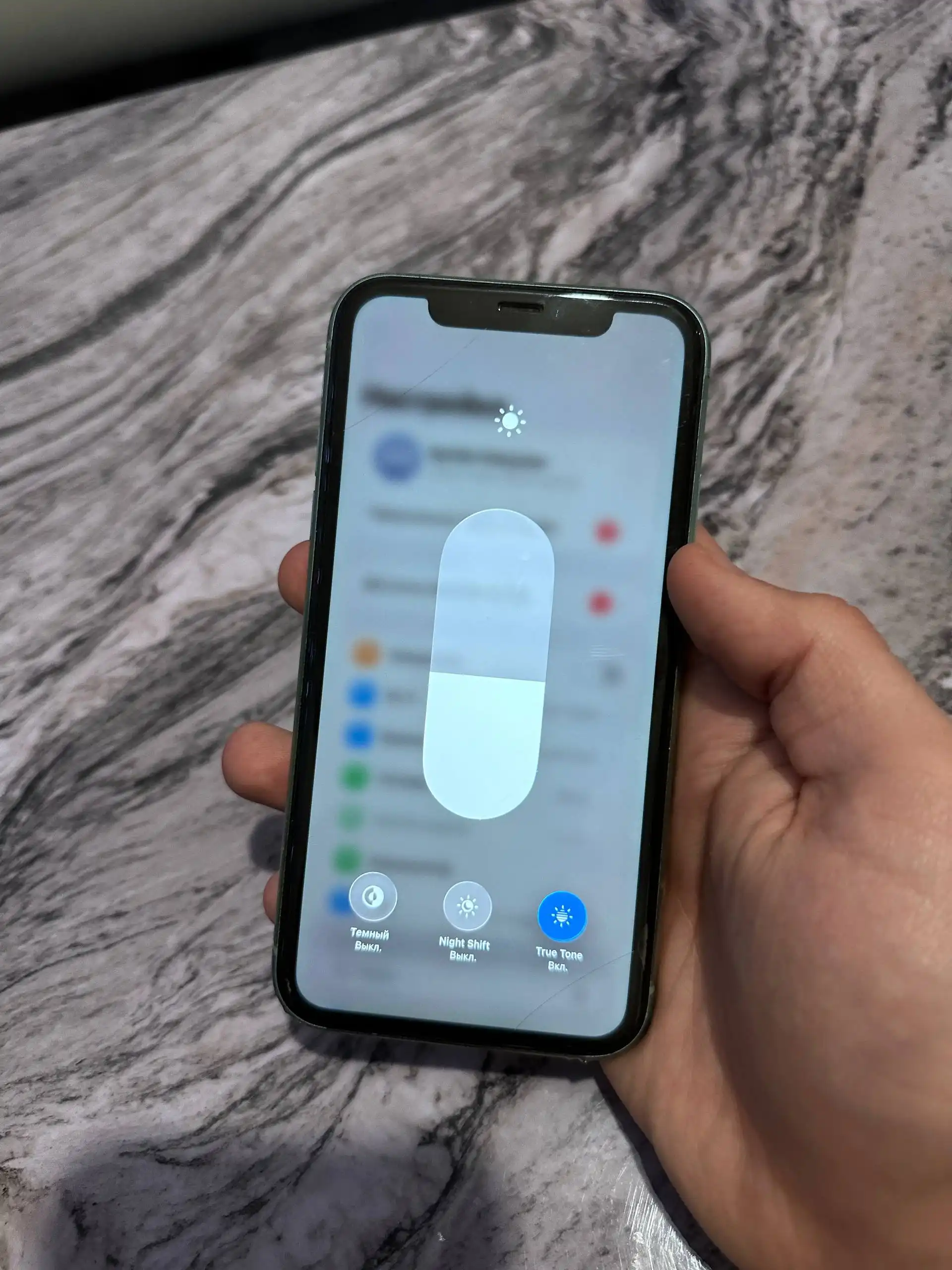 iPhone с Face ID и True Tone