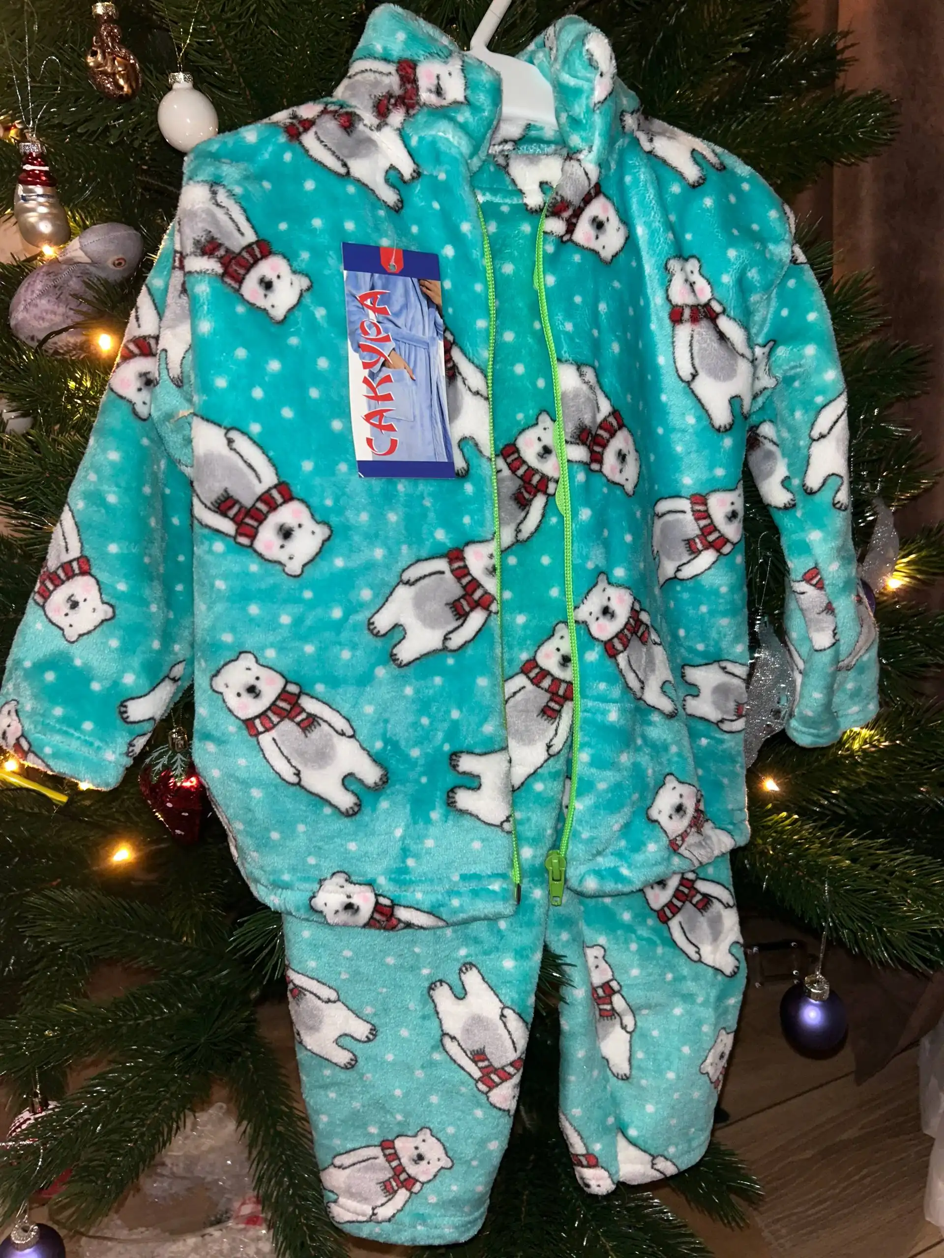 Детские пижамки к Новому году