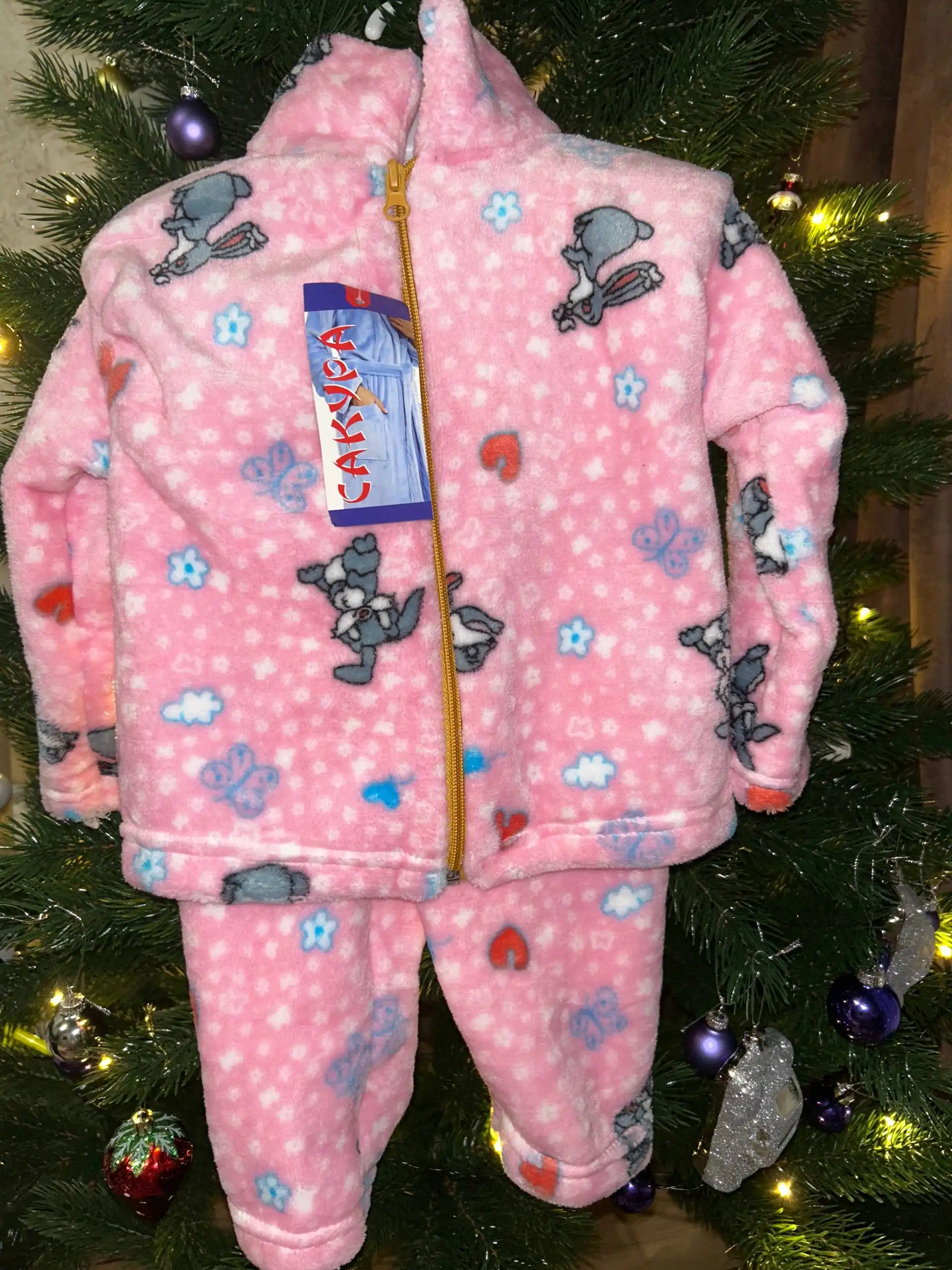 Детские пижамки к Новому году