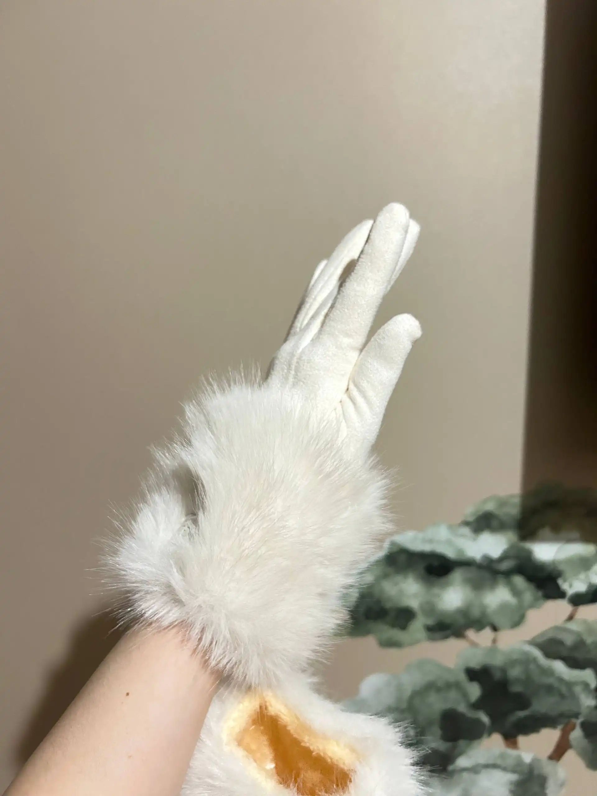 Женские перчатки утепленные