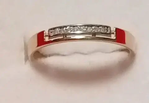 Золотое кольцо с бриллиантами 8 шт - Хобби и отдых в Новосибирск