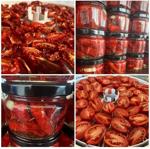 Домашние вяленые томаты натурального состава - частное объявление в Новосибирск